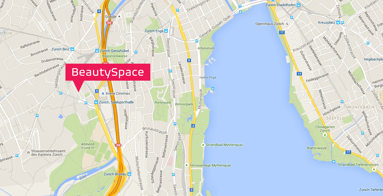 Kosmetikstudio Zürich beim Sihlcity