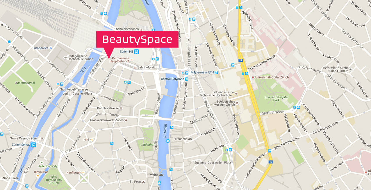 Kosmetikstudio Hauptbahnhof Zürich